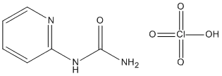 Molecular Structure of 192755-64-9 (Urea, 2-pyridinyl-, monoperchlorate)